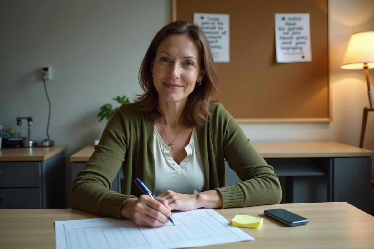 Tutrice formulant un axe d'amélioration constructif et bienveillant dans l'appréciation de stage